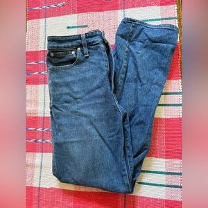 Madewell Women's Straight Leg Jeans in Deep Blue